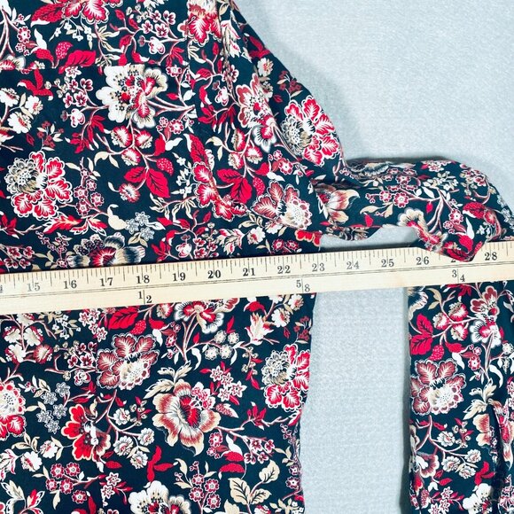 Foxcroft Shirt Womens 16 Pink Cotton Non-Wrinkle Button Up Blouse - Picture 9 of 12